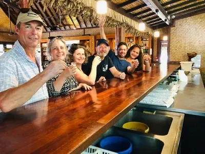 Safari Tropical Tours in Moorea - tasting at the Rotui factory